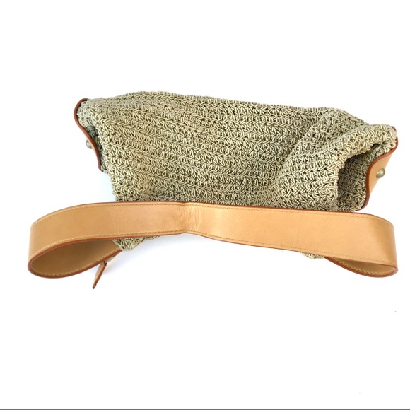 Vintage Cottagecore Giannini Women’s Leather Shoulder Hand Bag Purse Accessories - Picture 8 of 9